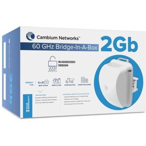 Cambium Networks 60GHz Pont dans une Boîte 2Gb - Pont Sans Fil - Publicité Cambium Networks 60GHz Pont dans une Boîte 2Gb - Pont Sans Fil - Publicité