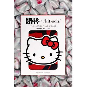 Kitsch Hello Kitty Satin Pillowcase - White - Pillowcase for Hair & Skin Kitsch Hello Kitty Satin Pillowcase - White - Pillowcase for Hair & Skin