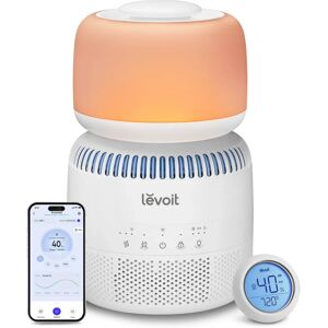Humidificateur Levoit LEH-B381S-WEU - 3,8L, Bleu et Blanc, Silencieux Humidificateur Levoit LEH-B381S-WEU - 3,8L, Bleu et Blanc, Silencieux