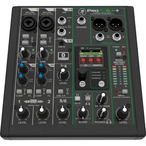 Mackie ProFX6v3+ Mixing Desk - 6-Channel Analog Mixer with Effects Mackie ProFX6v3+ Mixing Desk - 6-Channel Analog Mixer with Effects