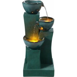 Jardín de Piedra Fuente TEAMSON HOME Verde 72.5cm - Fuente de Jardín Jardín de Piedra Fuente TEAMSON HOME Verde 72.5cm - Fuente de Jardín