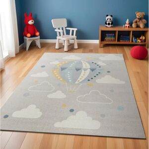 Livabliss - MONTY - Lichtgrijs - 140x200 cm - Rug Livabliss - MONTY - Lichtgrijs - 140x200 cm - Rug