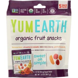 Yumearth Yum Earth Organic Fruit Snacks Banana Cherry Peach And Strawberry - Fruit Snacks Yumearth Yum Earth Organic Fruit Snacks Banana Cherry Peach And Strawberry - Fruit Snacks