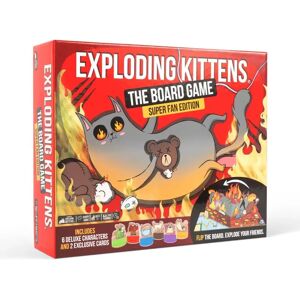 Exploding Kittens: The Board Game - Super Fan Edition - Board Game Exploding Kittens: The Board Game - Super Fan Edition - Board Game