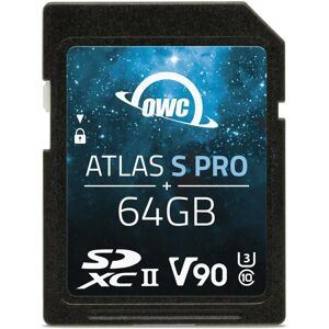 OWC Atlas S Pro 64 GB SDXC UHS-II - Carte mémoire OWC Atlas S Pro 64 GB SDXC UHS-II - Carte mémoire