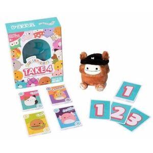 Creative Toys CT34553 Squishmallows Take 4 Board Game Creative Toys CT34553 Squishmallows Take 4 Board Game