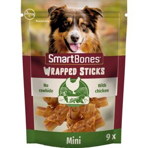 SmartBones Kip Omwikkelde Mini Sticks - Hondensnacks SmartBones Kip Omwikkelde Mini Sticks - Hondensnacks