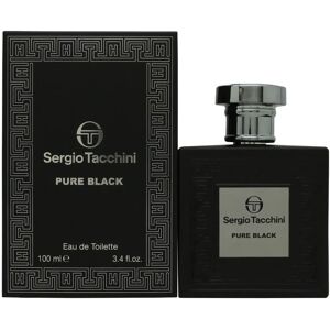 Sergio Tacchini Pure Black Him Eau De Toilette (100ml) - Publicité Sergio Tacchini Pure Black Him Eau De Toilette (100ml) - Publicité