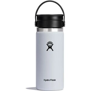 Hydro Flask White Wide Mouth Travel Bottle - 473 ml - Unisex Hydro Flask White Wide Mouth Travel Bottle - 473 ml - Unisex