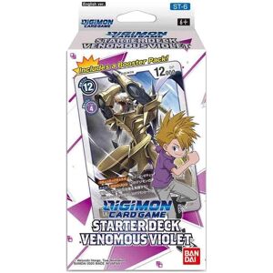 Bandai Digimon Seria 04 Starter - Fioletowy Trujący Bandai Digimon Seria 04 Starter - Fioletowy Trujący