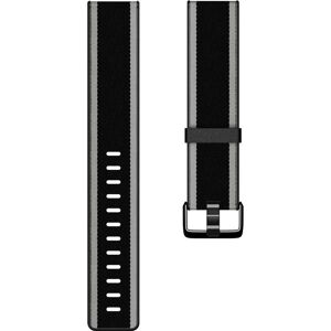 Fitbit svart och grått tyg- och silikonarmband - Small Fitbit svart och grått tyg- och silikonarmband - Small
