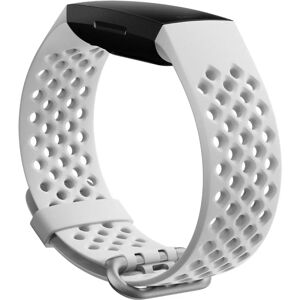 Fitbit White Silicone Charge 4/3 Sport Band - Band Fitbit White Silicone Charge 4/3 Sport Band - Band
