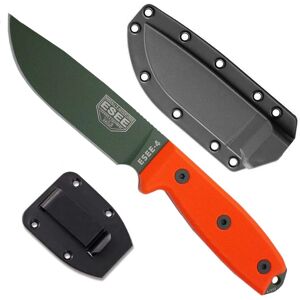 Nóż ESEE Model 4 OD Pomarańczowy - Narzędzie do Surwiwalu Nóż ESEE Model 4 OD Pomarańczowy - Narzędzie do Surwiwalu