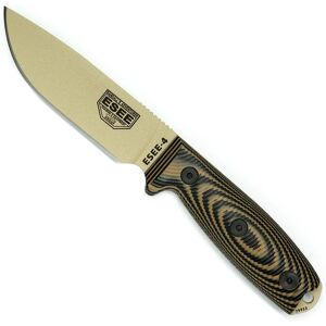ESEE Model 4 Nóż survivalowy - Piaskowy Tan - Model 4 ESEE Model 4 Nóż survivalowy - Piaskowy Tan - Model 4