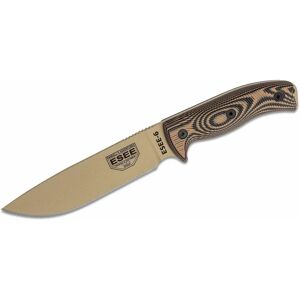 ESEE Model 6 nóż przetrwania w kolorze pustynnym - Coyote etui ESEE Model 6 nóż przetrwania w kolorze pustynnym - Coyote etui