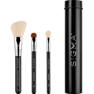 Sigma Beauty Essential Trio Brush Set - Face & Eye Makeup Tools Sigma Beauty Essential Trio Brush Set - Face & Eye Makeup Tools