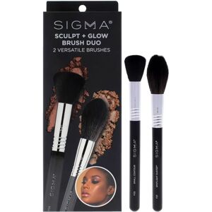 Sigma Beauty Brush Duo Beauty Sculpt + Glow - Face Brush Set Sigma Beauty Brush Duo Beauty Sculpt + Glow - Face Brush Set