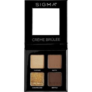 Palette de fards à paupières Sigma Beauty Crème Brûlée - Quatuor de fards Palette de fards à paupières Sigma Beauty Crème Brûlée - Quatuor de fards