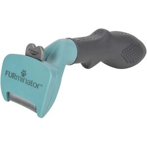 FURminator Black/Blue Short Hair Cat Undercoat DeShedding Tool FURminator Black/Blue Short Hair Cat Undercoat DeShedding Tool