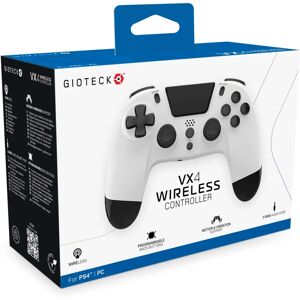 Gioteck VX4 PS4/PC Premium Wireless Controller - White Gioteck VX4 PS4/PC Premium Wireless Controller - White