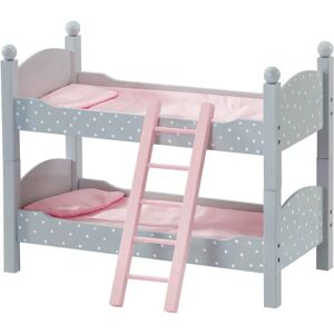 Teamson Kids Petit Monde d'Olivia Lit de poupée à pois roses en bois - Type de poupée - Publicité Teamson Kids Petit Monde d'Olivia Lit de poupée à pois roses en bois - Type de poupée - Publicité