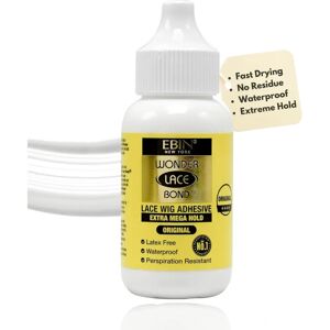 Ebin New York Wonder Bond Lace Wig Adhesive Extra Mega Hold - Hair Adhesive Ebin New York Wonder Bond Lace Wig Adhesive Extra Mega Hold - Hair Adhesive