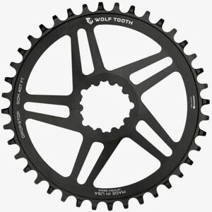 Plato Wolf Tooth - 34t Negro, Montaje Directo, 3 Desplazamientos, MTB/Gravel/Camino Plato Wolf Tooth - 34t Negro, Montaje Directo, 3 Desplazamientos, MTB/Gravel/Camino