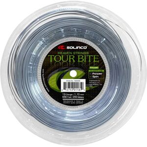 Solinco Tour Bite Argento 200m Tennis String - High Spin Control Solinco Tour Bite Argento 200m Tennis String - High Spin Control