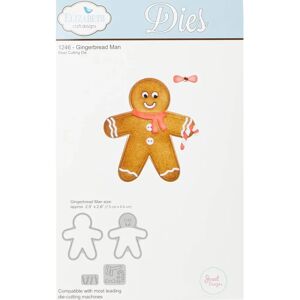 ART Elizabeth craft designs Gingerbread Man - Steel Die for Card Making ART Elizabeth craft designs Gingerbread Man - Steel Die for Card Making