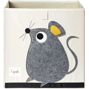 3 Sprouts Säilytyslaatikko - Neliön muotoinen Polyesteri Beige Harmaa - Säilytyslaatikko 3 Sprouts Säilytyslaatikko - Neliön muotoinen Polyesteri Beige Harmaa - Säilytyslaatikko