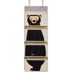 3 Sprouts Vægorganizer - Bjørn - 94x33 - Opbevaring til børn 3 Sprouts Vægorganizer - Bjørn - 94x33 - Opbevaring til børn