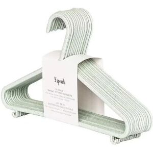 Gröna klädhängare - 15-pack Gröna klädhängare - 15-pack