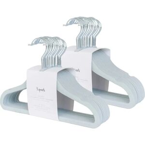 3 Sprouts Sininen Velour Hengaustarvikkeet - 15 kpl - Lastenvaatteiden järjestäjä 3 Sprouts Sininen Velour Hengaustarvikkeet - 15 kpl - Lastenvaatteiden järjestäjä