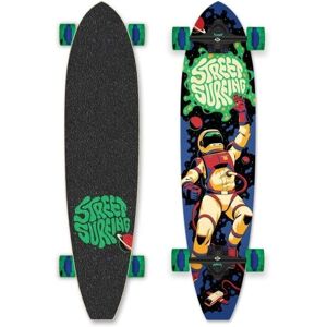 Street Surfing Astronaut Longboard - Multicolore - 36" Longboard - Publicité Street Surfing Astronaut Longboard - Multicolore - 36" Longboard - Publicité