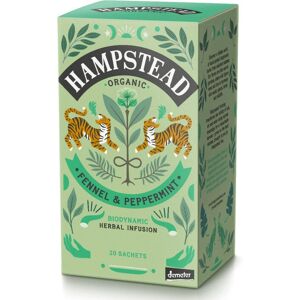 Hampstead Økologisk Fennikel og Mynte Te - Urteinfusjon Hampstead Økologisk Fennikel og Mynte Te - Urteinfusjon