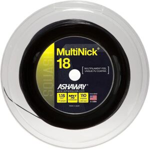 Ashaway MultiNick 18 - Svart - 110m Racketstreng Ashaway MultiNick 18 - Svart - 110m Racketstreng