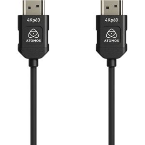 Atomos ATOM4K60C9 HDMI cable - 45cm - Black - HDMI Type A - 4K60p - Product Type Atomos ATOM4K60C9 HDMI cable - 45cm - Black - HDMI Type A - 4K60p - Product Type