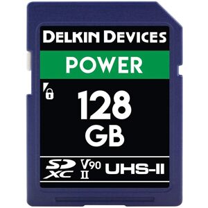 Delkin 128GB UHS-II V90 Memory Card - Memory Card Delkin 128GB UHS-II V90 Memory Card - Memory Card