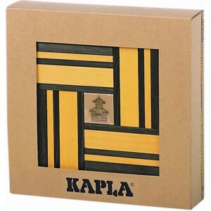 Kapla 503 Kunst/Handwerks-Spiel - Gelb - 16,5x16,5x7cm Kapla 503 Kunst/Handwerks-Spiel - Gelb - 16,5x16,5x7cm