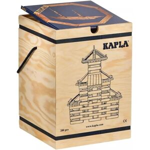 KAPLA Blocs en Bois avec Livre d'Exemple Bleu - Jeu de Construction 280 Pièces - Publicité KAPLA Blocs en Bois avec Livre d'Exemple Bleu - Jeu de Construction 280 Pièces - Publicité
