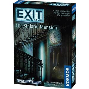 Thames & Kosmos EXIT: The Sinister Mansion Board Game - Puzzle, Family Thames & Kosmos EXIT: The Sinister Mansion Board Game - Puzzle, Family