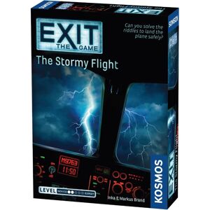 Thames & Kosmos EXIT: The Stormy Flight Board game Strategy - Strategy Game for 1-4 Players Thames & Kosmos EXIT: The Stormy Flight Board game Strategy - Strategy Game for 1-4 Players