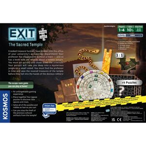 Thames & Kosmos EXIT: The Sacred Temple Strategy Board game Thames & Kosmos EXIT: The Sacred Temple Strategy Board game