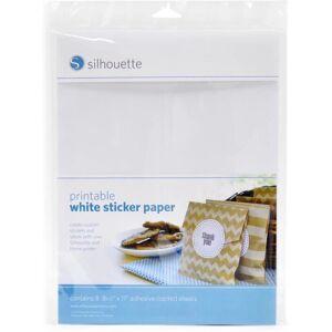 Silhouette Medien-Weiß-Adh Selbstklebendes Etikettenpapier Silhouette Medien-Weiß-Adh Selbstklebendes Etikettenpapier