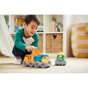 Green Toys Construction Trucks - Scooper Truck, Bulldog Playset - Plastic Durable Kids Green Toys Construction Trucks - Scooper Truck, Bulldog Playset - Plastic Durable Kids