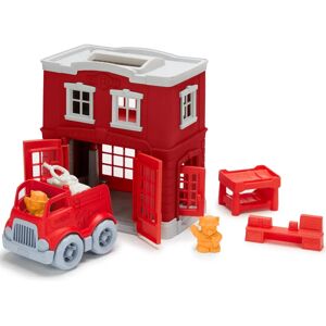 Set di Caserma dei Pompieri Green Toys - Camion e Figurine Set di Caserma dei Pompieri Green Toys - Camion e Figurine