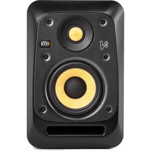 KRK V4 Serie 4 Aktiv Studiomonitor - Svart, Gul, 85W KRK V4 Serie 4 Aktiv Studiomonitor - Svart, Gul, 85W