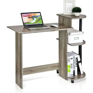 Bureau informatique compact Furinno 11181 - Gain de place - Publicité Bureau informatique compact Furinno 11181 - Gain de place - Publicité