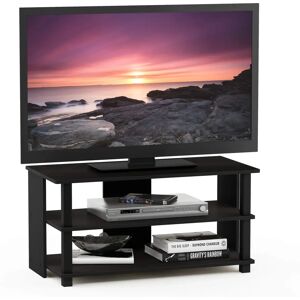 Furinno Sully TV-bänk - MDF, espresso/svart, 39,5 x 79,98 x 40 cm Furinno Sully TV-bänk - MDF, espresso/svart, 39,5 x 79,98 x 40 cm