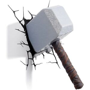 Marvel Thor Hammer 3D LED-lampa - Dekoration - 49464 Marvel Thor Hammer 3D LED-lampa - Dekoration - 49464